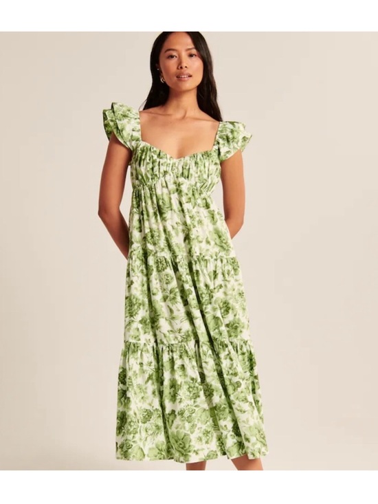 Abercrombie & Fitch Dresses & Skirts - Abercrombie & Fitch Floral Smocked Midi
Dress